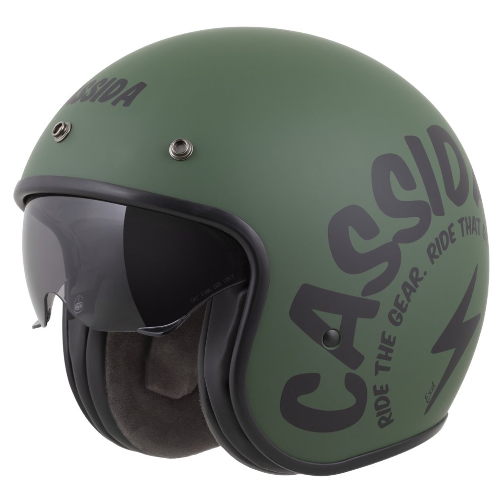 přilba Oxygen 2.0 Gear, CASSIDA (zelená matná/černá) 2025