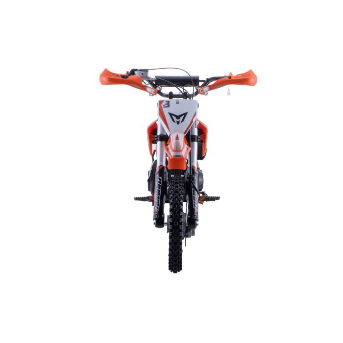 pitbike Zuumav S3 125ccm oranžový, Poloautomat se startérem