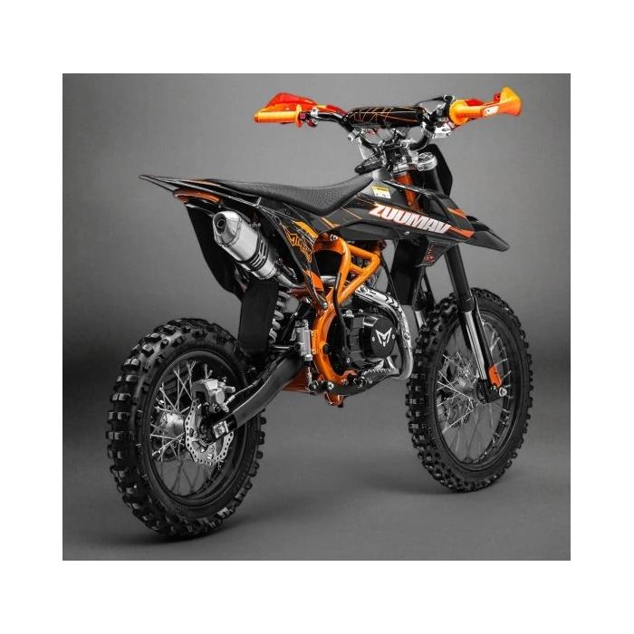pitbike Zuumav K3 125ccm oranžová se startérem
