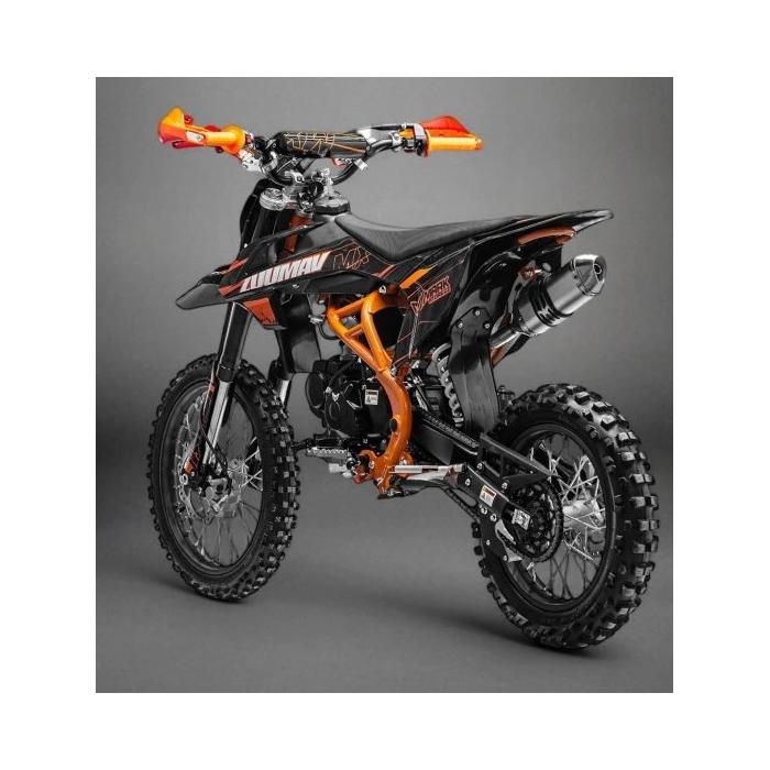 pitbike Zuumav K3 125ccm oranžová se startérem