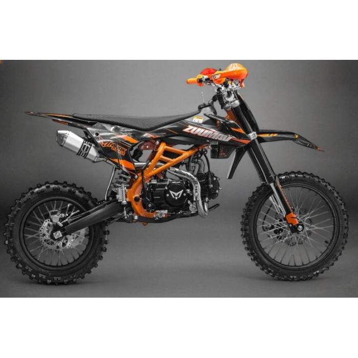 pitbike Zuumav K3 125ccm oranžová se startérem