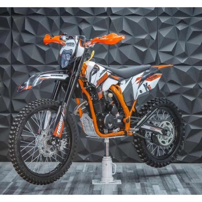pitbike Zuumav K5 250 kola 21/18 oranžový