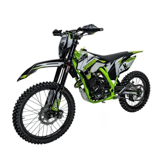 pitbike Zuumav K5 250 kola 21/18 zelený