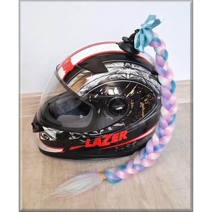 copánek na přilbu barevný Unicorn