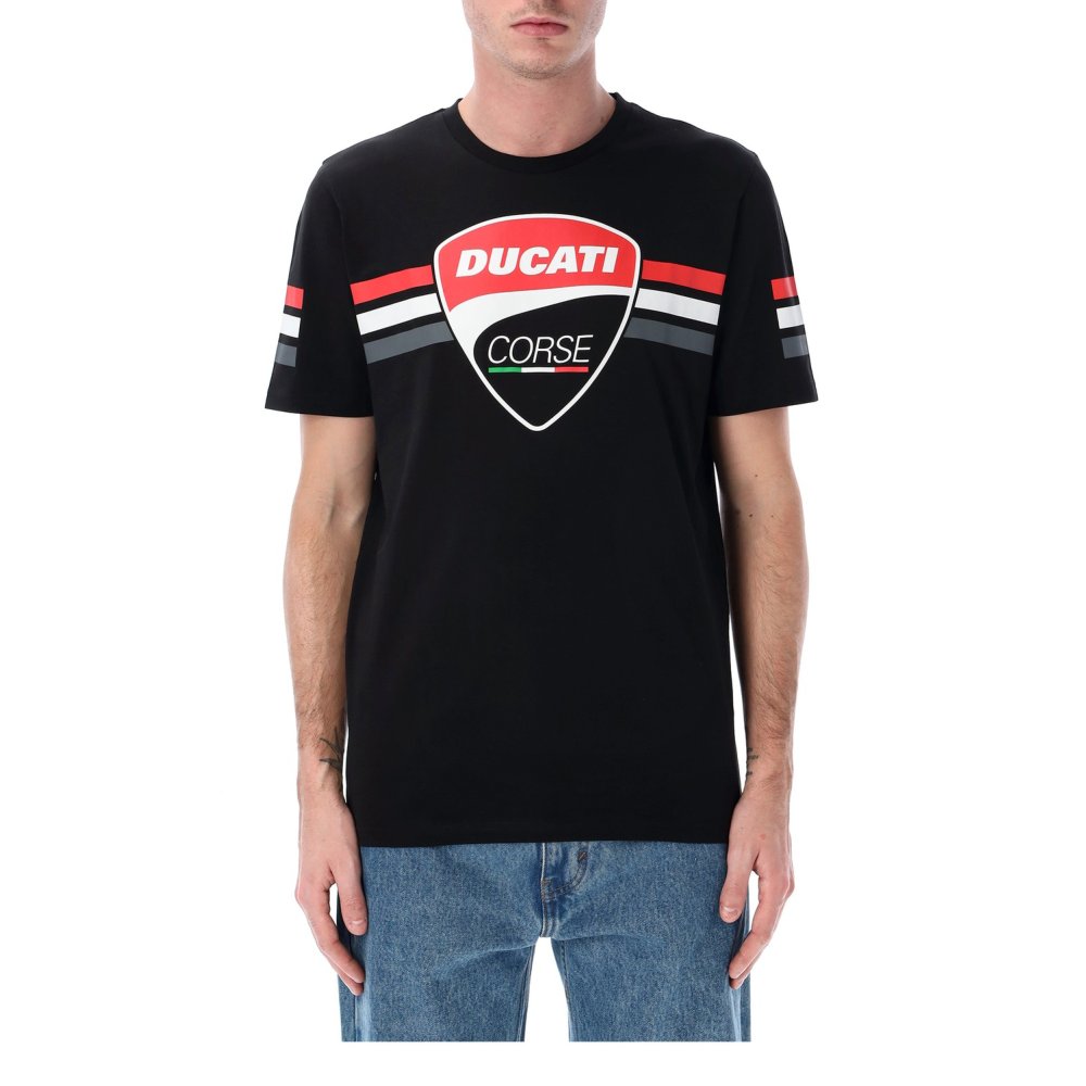 triko DUCATI CORSE (černá, červená)