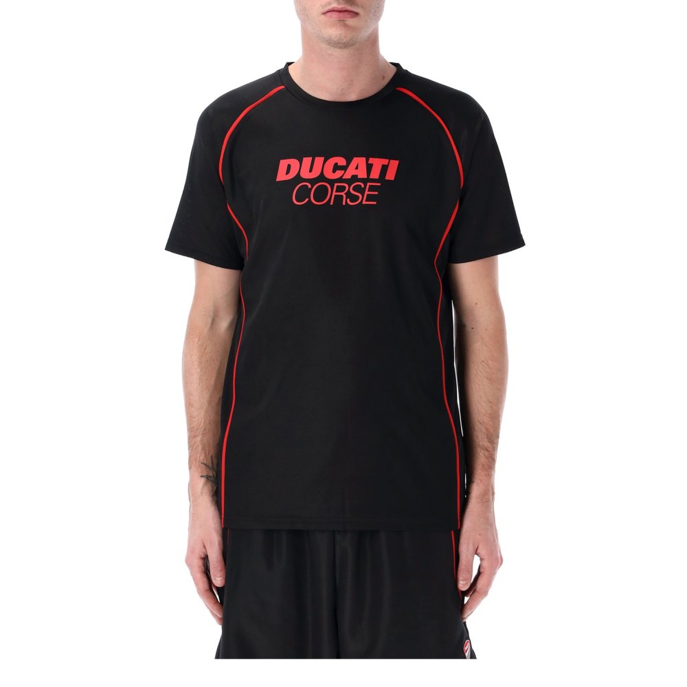 triko DUCATI CORSE (černá, červená)