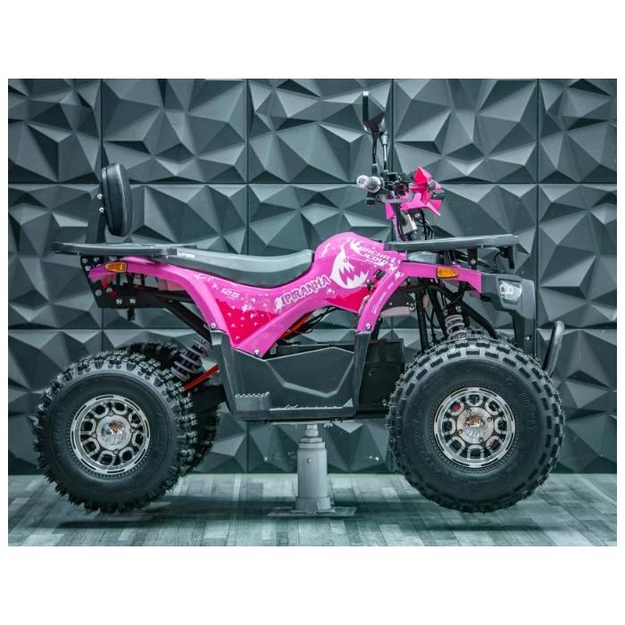 dětská elektrická čtyřkolka Piranha Transformer 1500W růžová