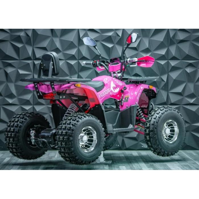 dětská elektrická čtyřkolka Piranha Transformer 1500W růžová