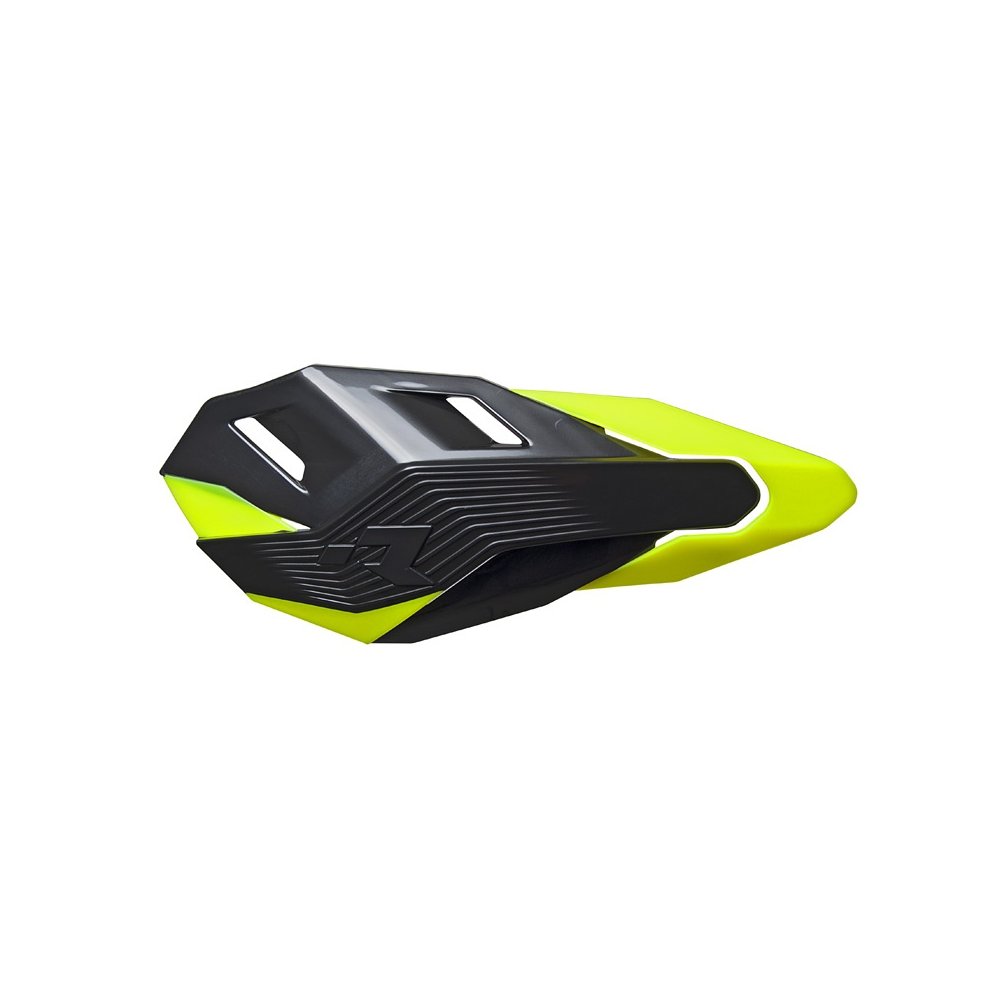 plasty krytů páček HP3, RTECH (černo-neon žluté, pár)