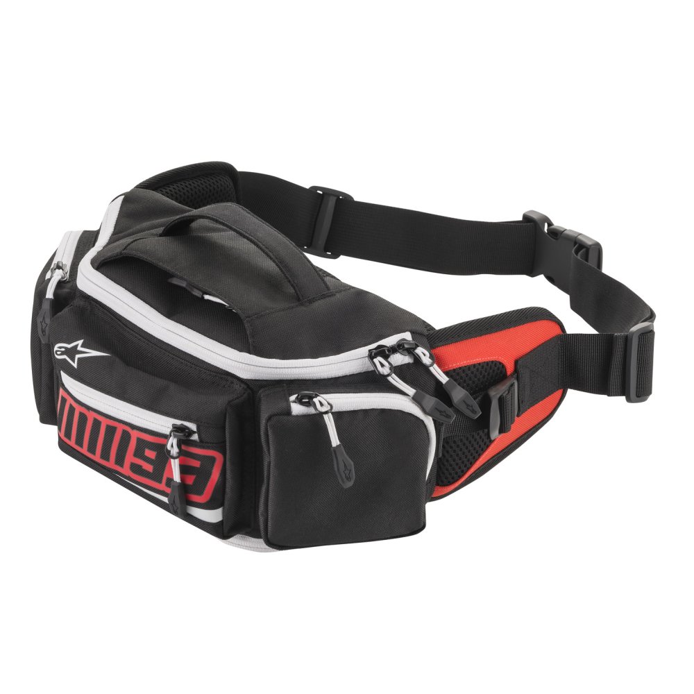 ledvinka MM93, ALPINESTARS (černá/červená/bílá, objem 2,5 l) 2025