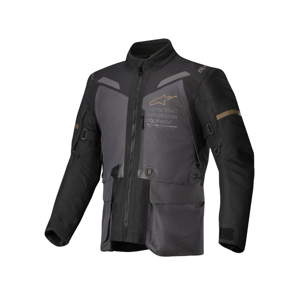bunda ST-7 GORE-TEX, ALPINESTARS (šedá/černá/tmavá khaki) 2025