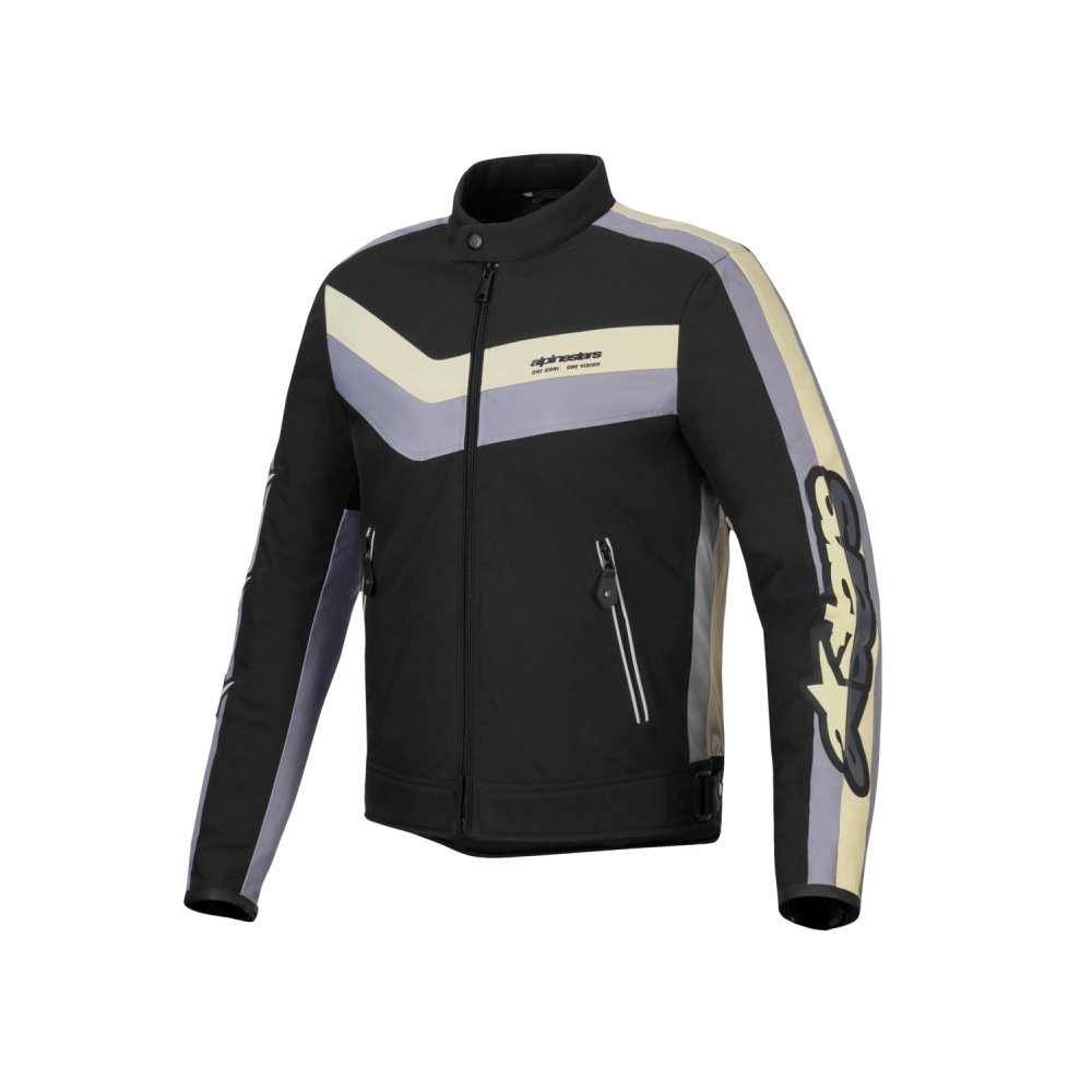 bunda T-DYNO WATER RESISTANT, ALPINESTARS (černá/tmavě šedá/béžová) 2026