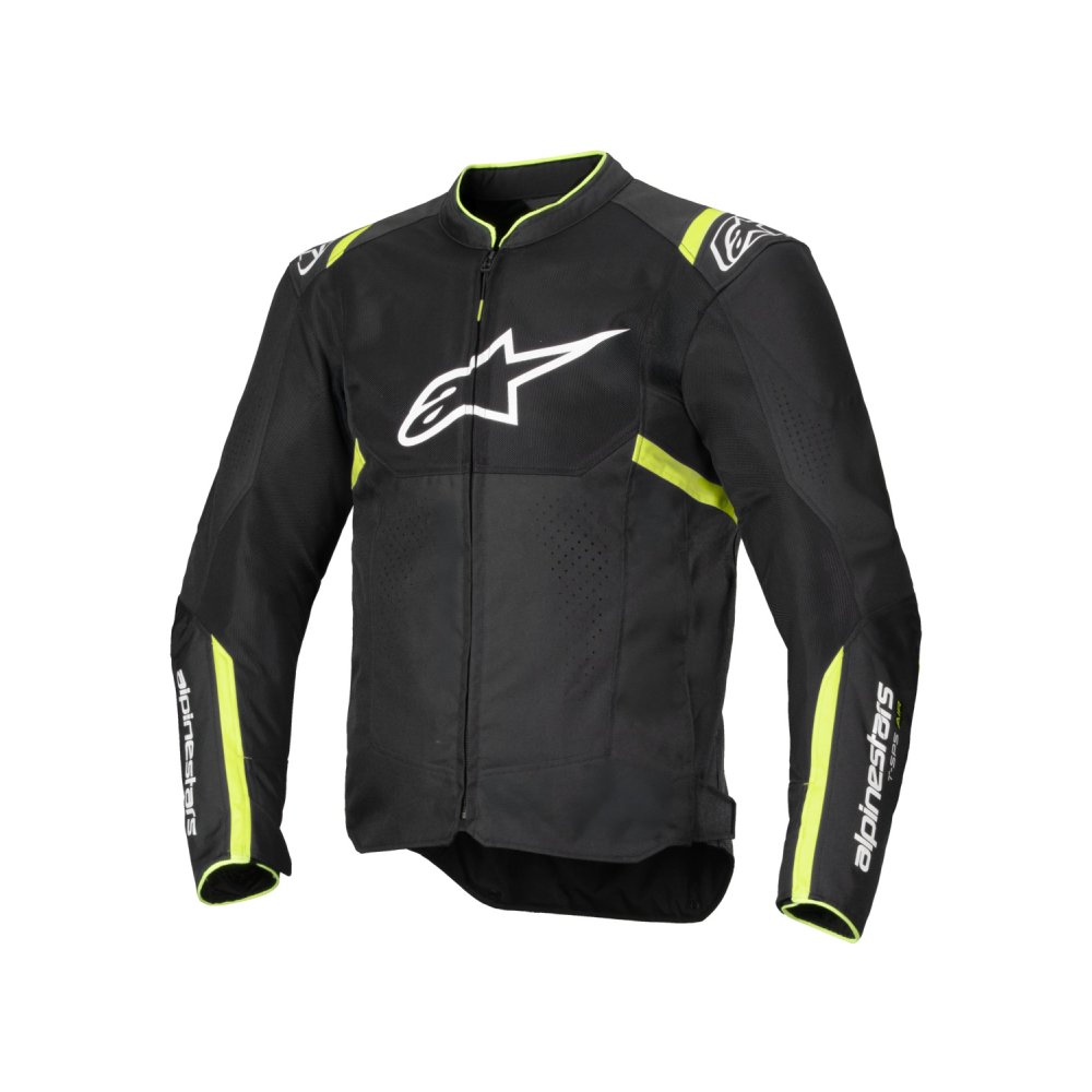 bunda T-SPS AIR V2, ALPINESTARS (černá/žlutá fluo) 2025