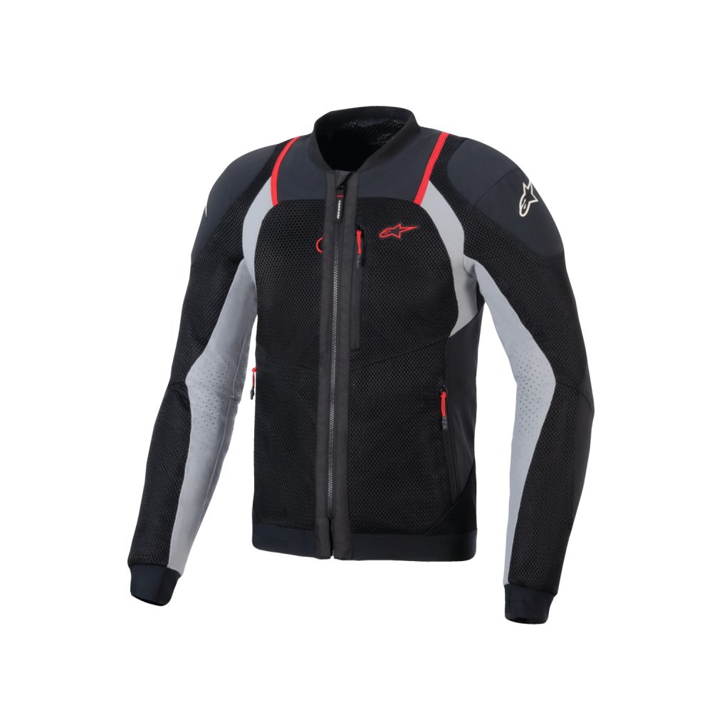 bunda TROOP-AIR PRO, ALPINESTARS (černá/světle šedá/červená) 2026