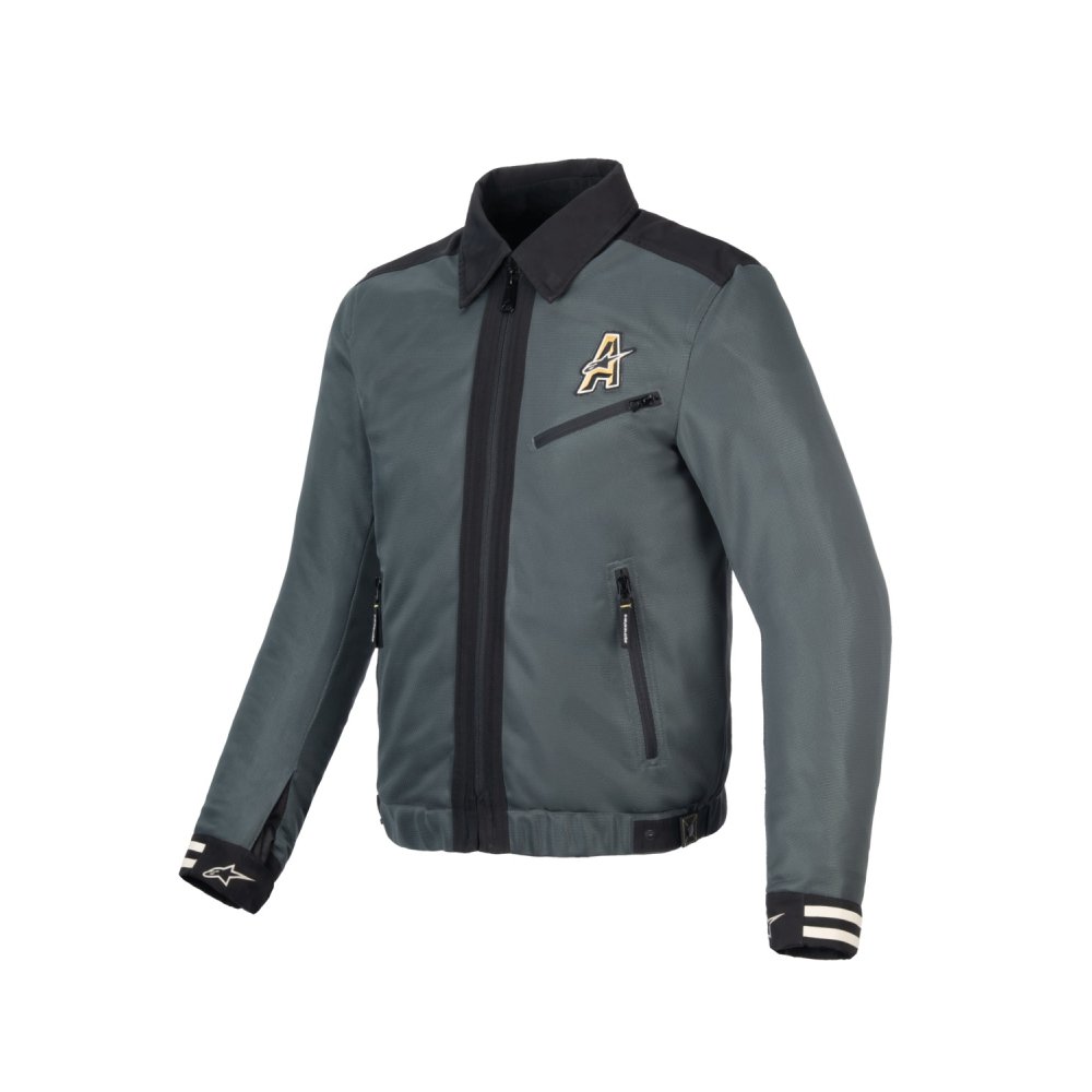bunda IGNITE AIR, ALPINESTARS (šedá/modrá/černá) 2025