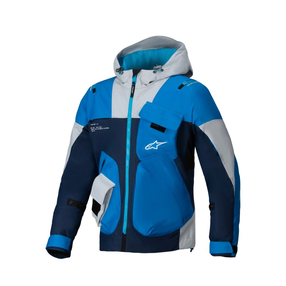 bunda MOGRESS AIR, ALPINESTARS (modrá/tmavě modrá/šedá) 2026