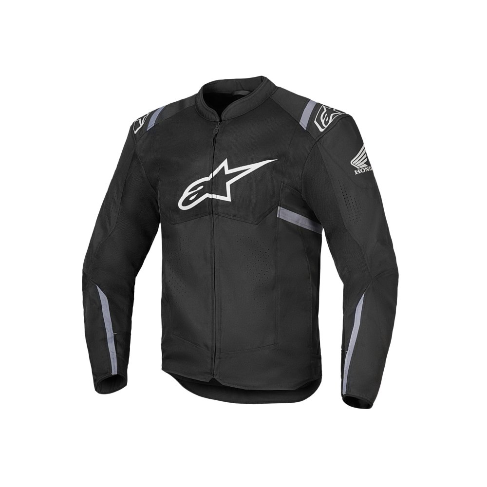 bunda T-SPS AIR V2 HONDA kolekce, ALPINESTARS (černá/šedá/bílá) 2025