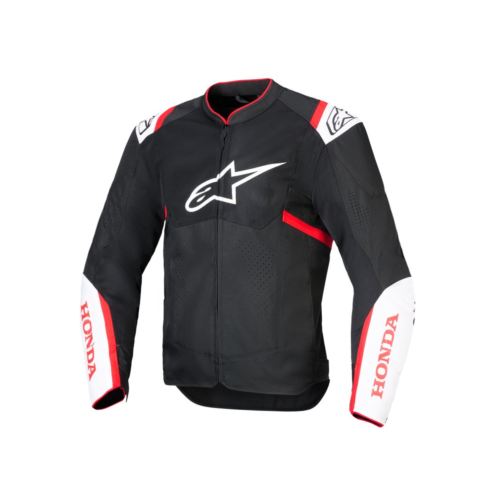 bunda T-SPS AIR V2 HONDA kolekce, ALPINESTARS (černá/bílá/červená) 2025