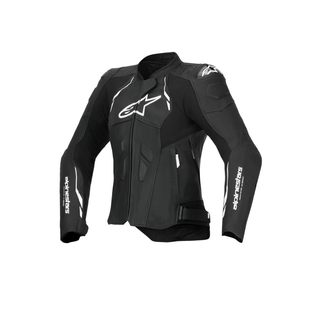 bunda STELLA DUSK, ALPINESTARS, dámská (černá/bílá) 2025