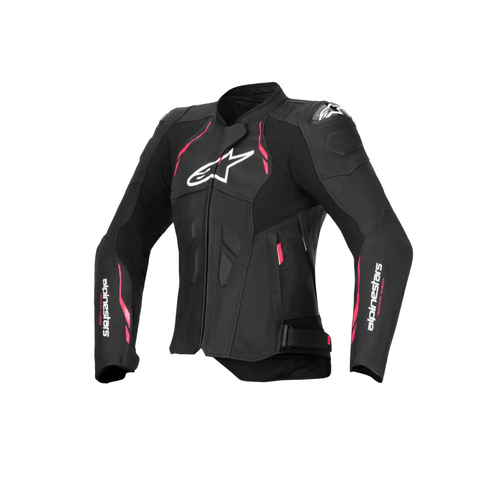 bunda STELLA DUSK, ALPINESTARS, dámská (černá/růžová/bílá) 2025