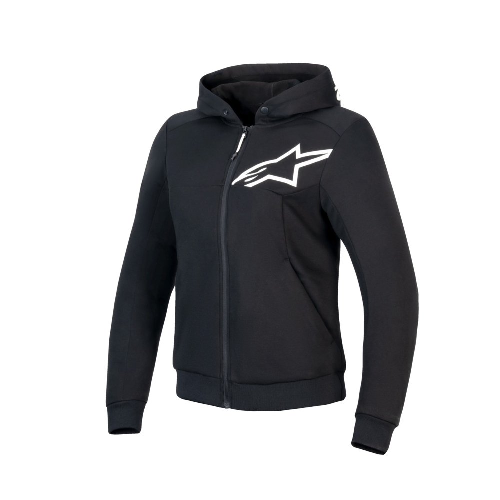 bunda STELLA CHROME V2 SPORT, ALPINESTARS, dámská (černá/bílá) 2025
