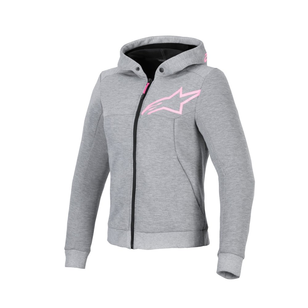 bunda STELLA CHROME V2 SPORT, ALPINESTARS, dámská (šedá/růžová) 2025