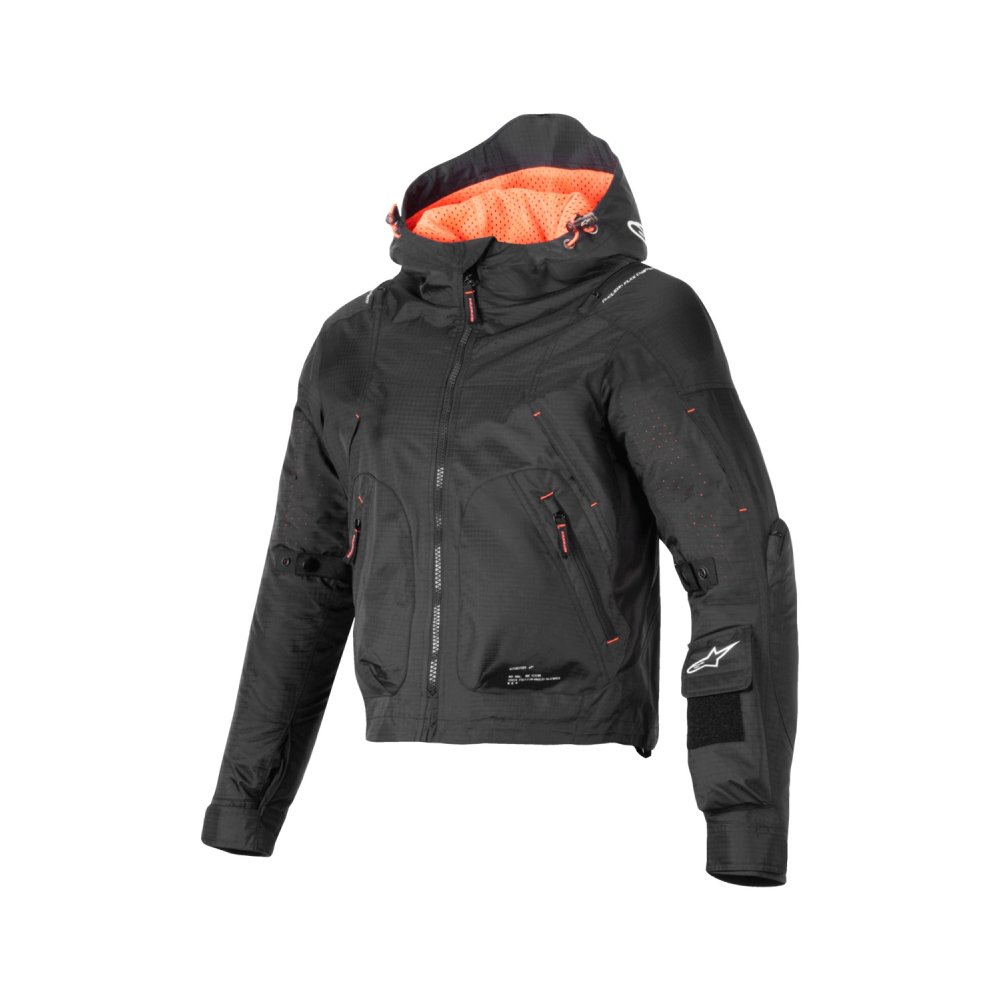 bunda MOLLY AIR, ALPINESTARS, dámská (černá/korálová fluo) 2026