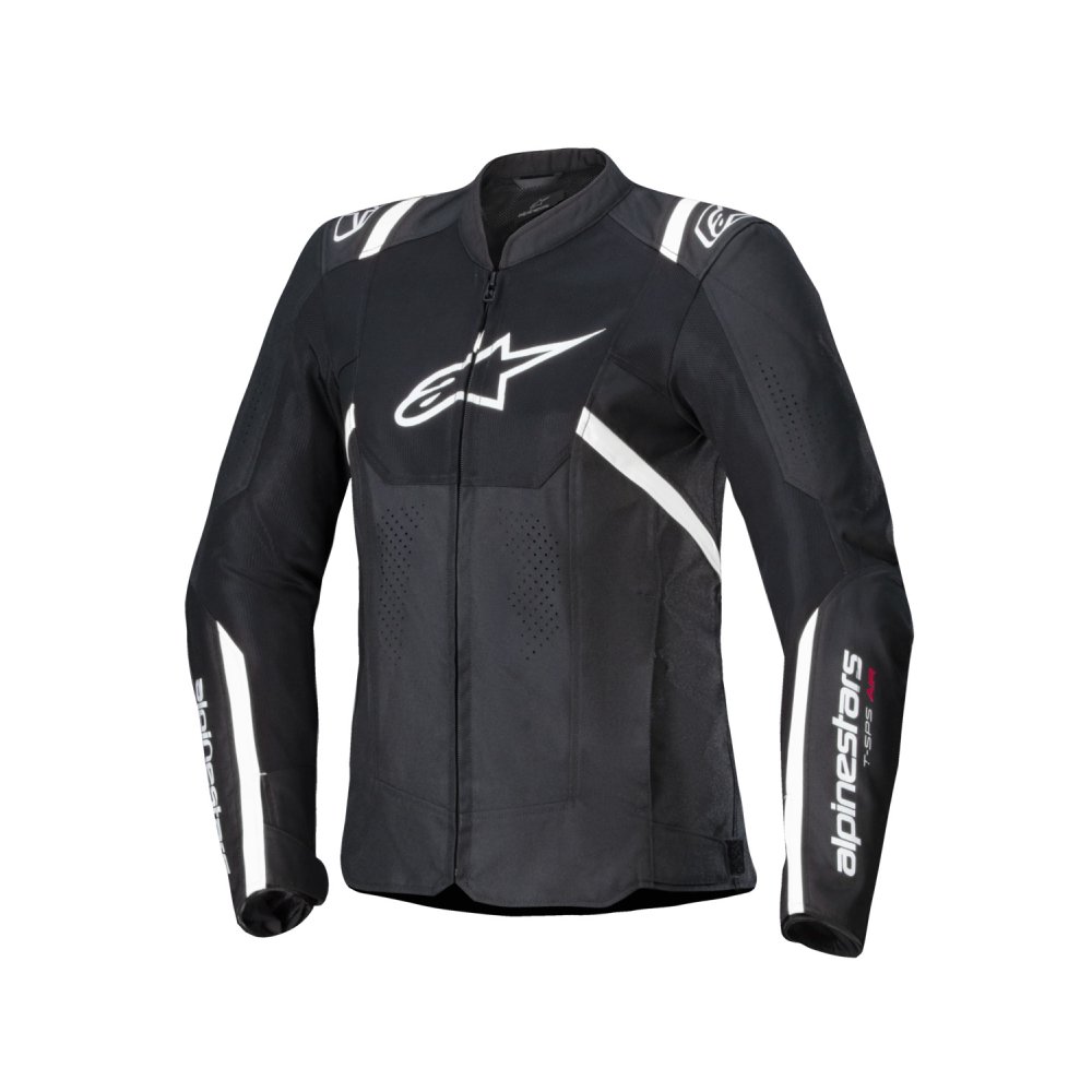 bunda STELLA T-SPS AIR V2, ALPINESTARS, dámská (černá/bílá) 2025