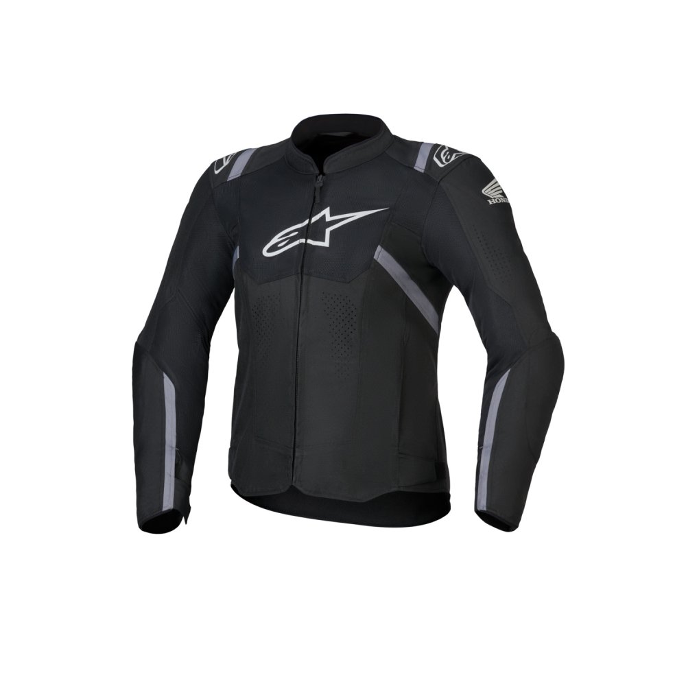 bunda STELLA T-SPS AIR V2 HONDA kolekce, ALPINESTARS, dámská (černá/šedá/bílá) 2026