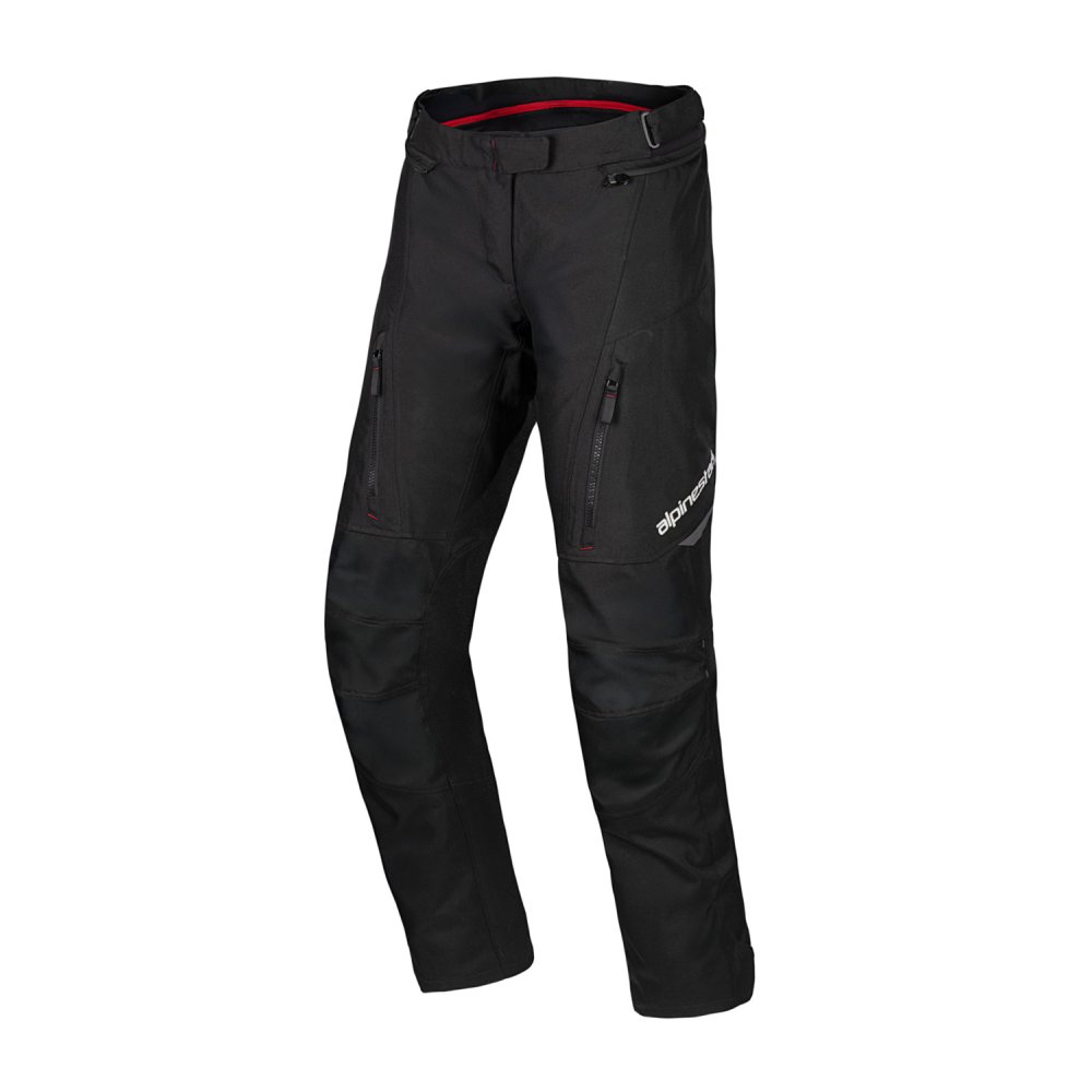 kalhoty ST-1 WATERPROOF HONDA kolekce, ALPINESTARS (černá/červená) 2025
