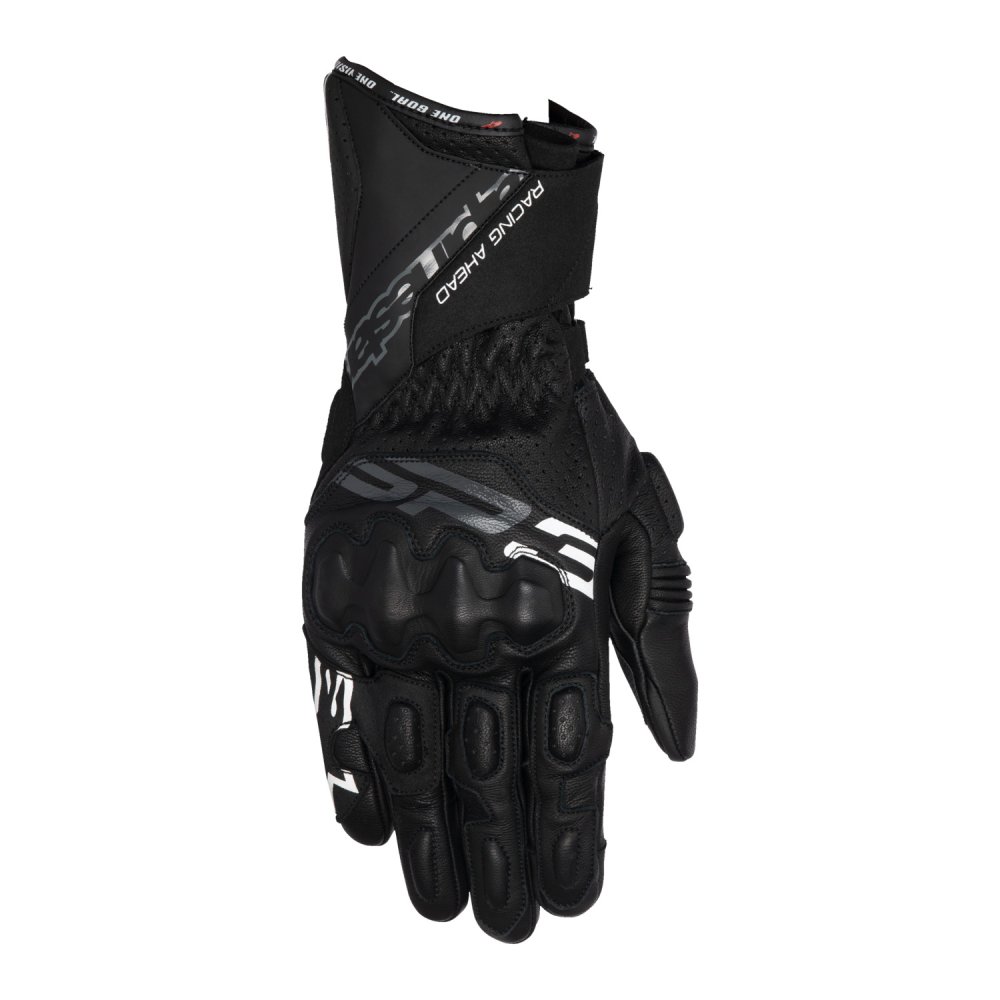 rukavice SP-3, ALPINESTARS (černá) 2025
