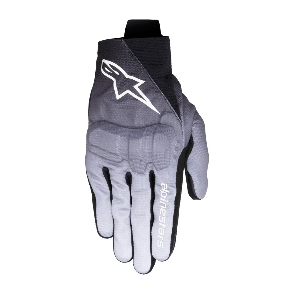 rukavice REEF V2, ALPINESTARS (šedá/černá/bílá) 2025