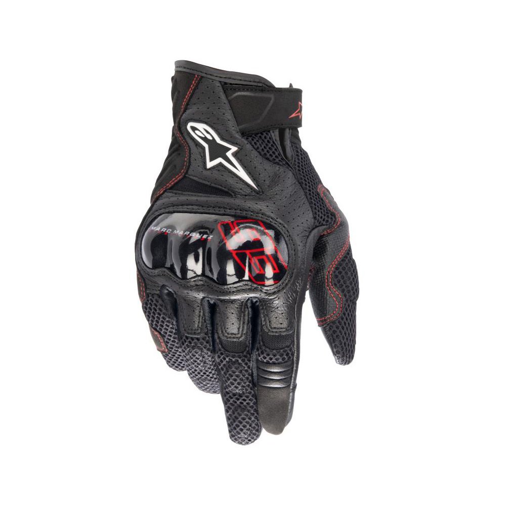 rukavice RIO HONDO V2 AIR MM93 kolekce, ALPINESTARS (černá/červená) 2025