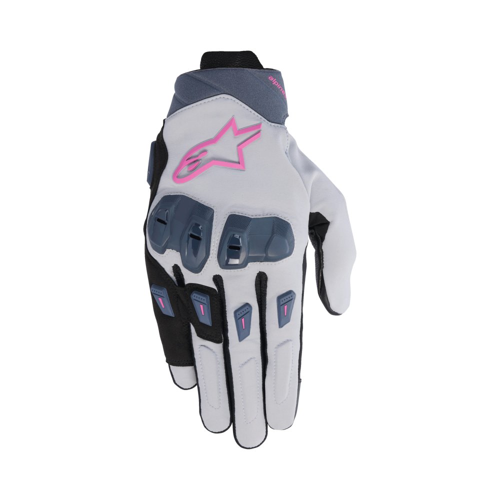 rukavice STELLA SP X 3, ALPINESTARS, dámské (šedá/tmavě šedá/černá/růžová) 2025