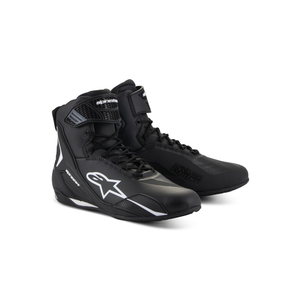 boty FASTER-4, ALPINESTARS (černá/bílá) 2025
