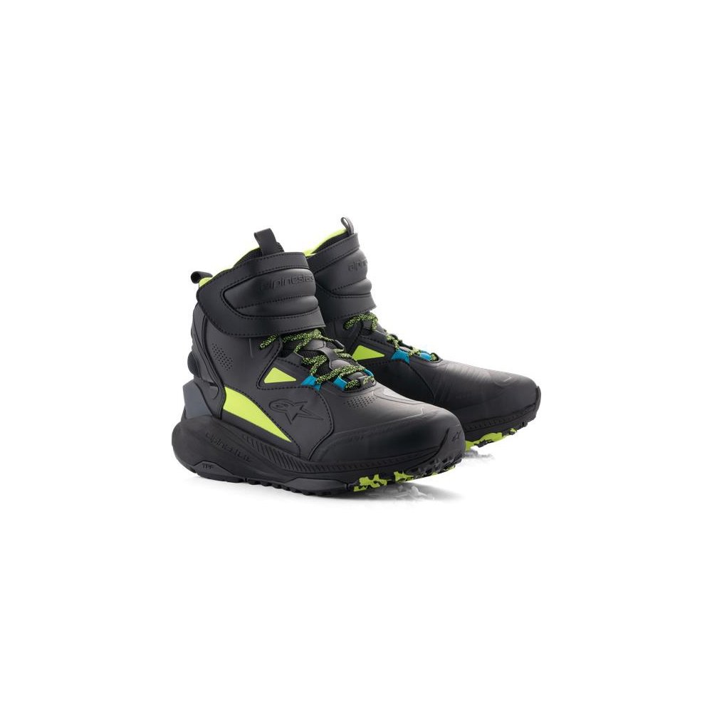 boty SPEEDSTREET, ALPINESTARS (černá/limetková/modrá) 2025