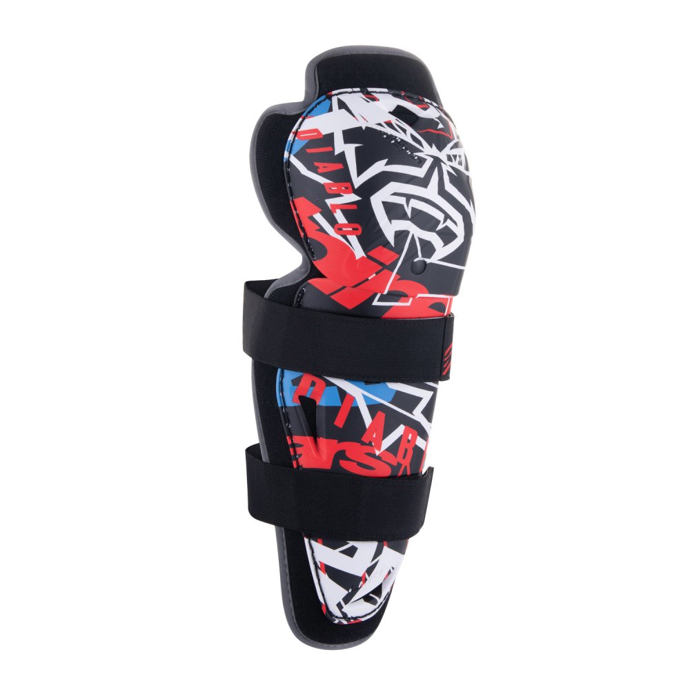 chránič kolen BIONIC ACTION FQ20, ALPINESTARS (černá/červená) 2025