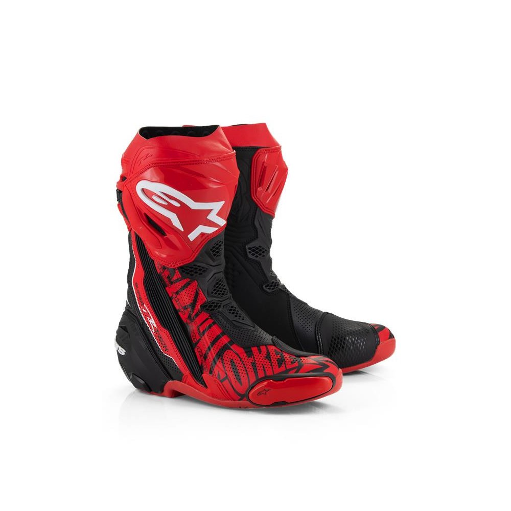boty SUPERTECH R VENTED limitovaná edice FRANCESCO BAGNAIA, ALPINESTARS (červená/černá) 2025