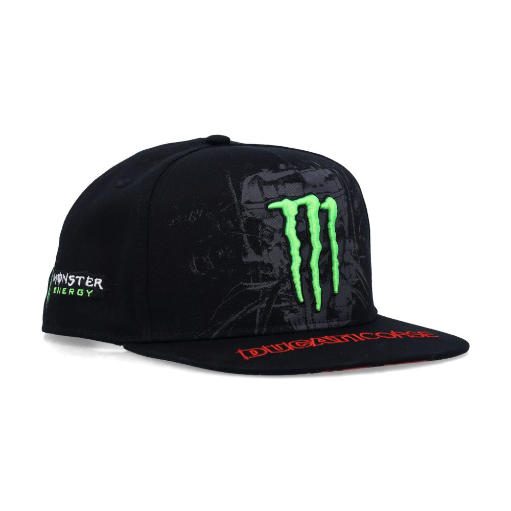 kšiltovka DUCATI CORSE - MONSTER ENERGY (černá)