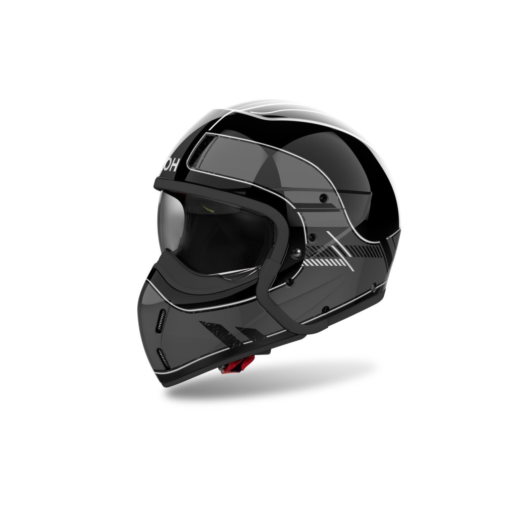 přilba J110 Raster, AIROH (tmavě šedá lesklá) 2026