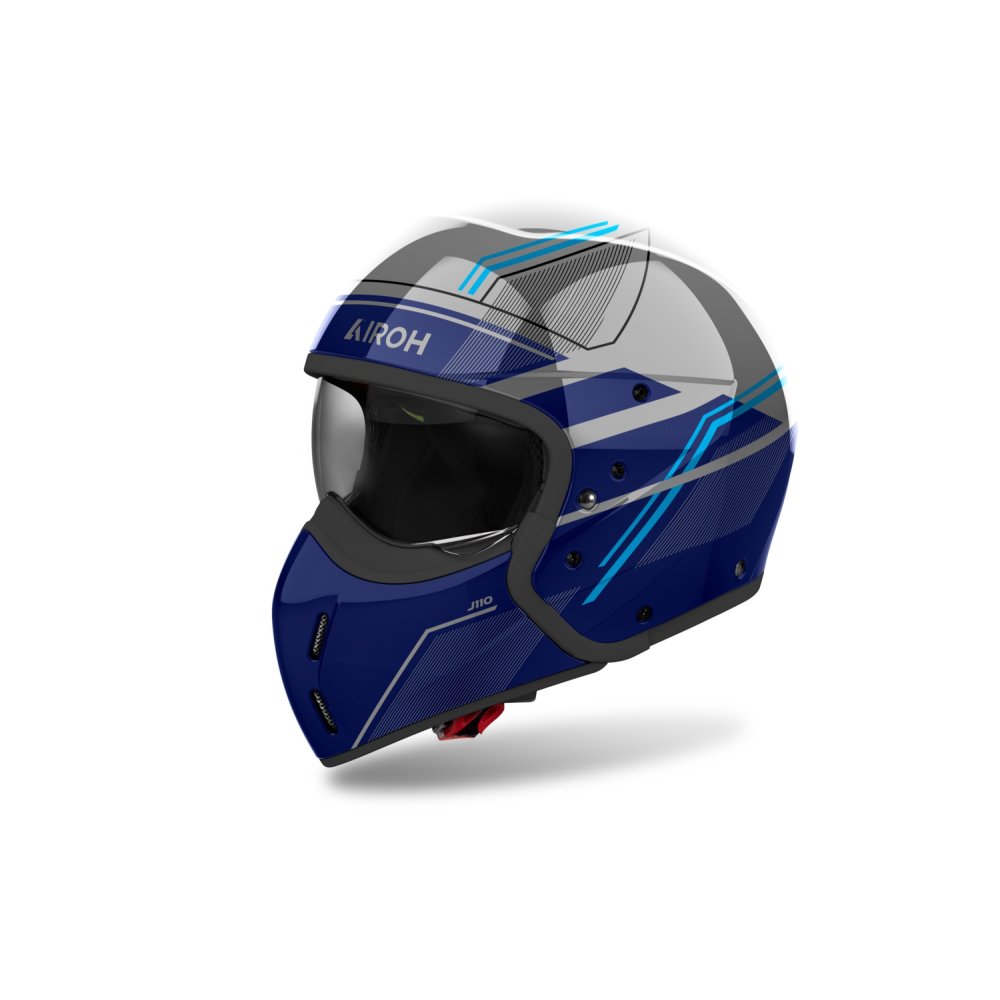 přilba J110 Slim, AIROH (modrá lesklá) 2026