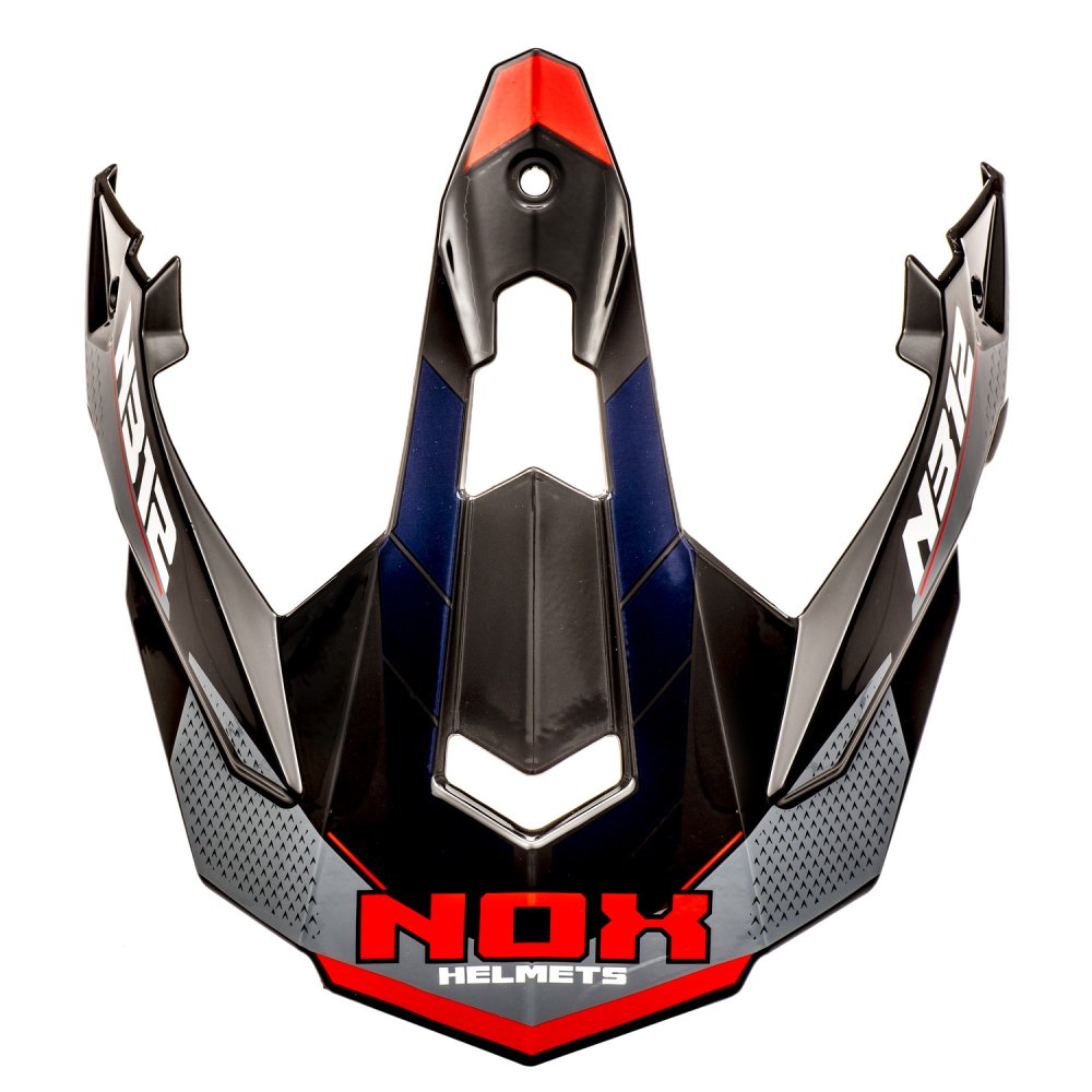 kšilt pro přilby N312 VAPOR, NOX (černá, modrá, červená)