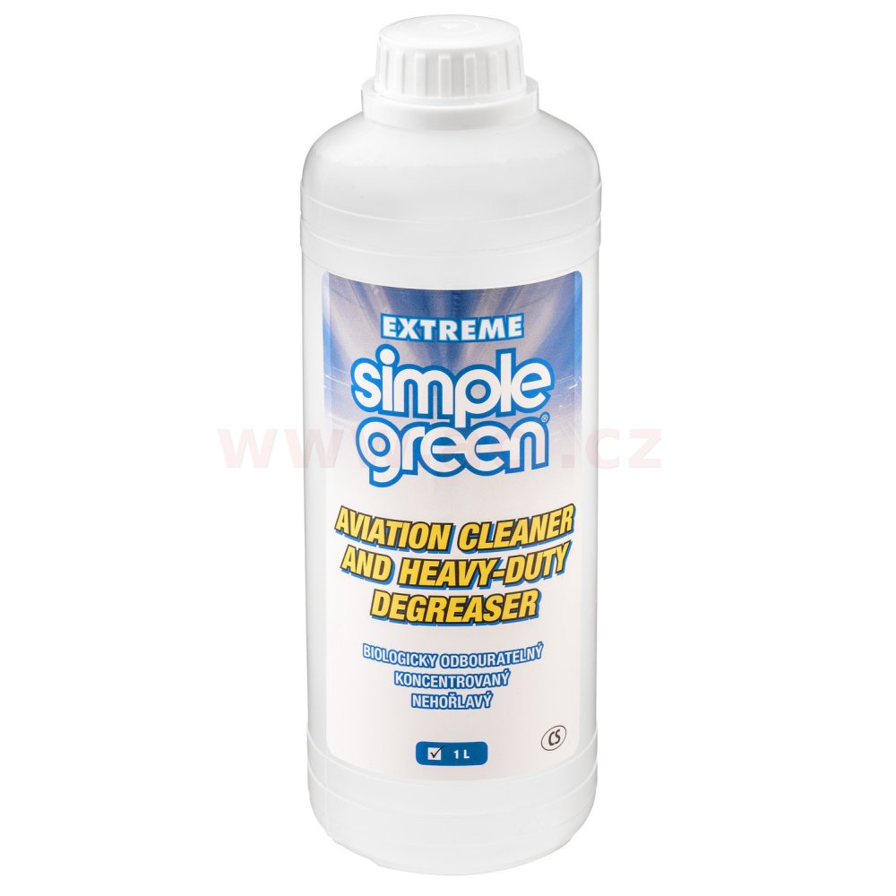 čistící a odmašťovací přípravek SIMPLE GREEN Extreme 1 l, koncentrát ředění až 1:200