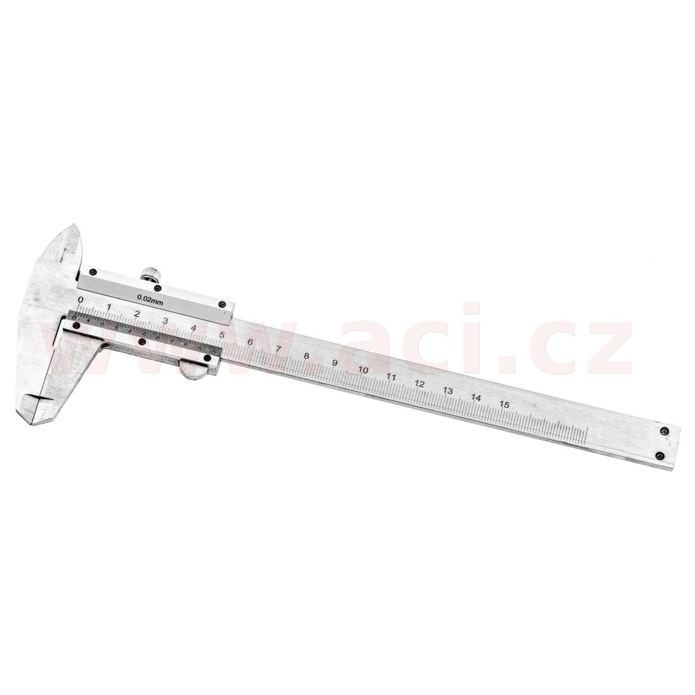 posuvné měřidlo 150 mm, přesnost 0,02 mm, kovové tělo