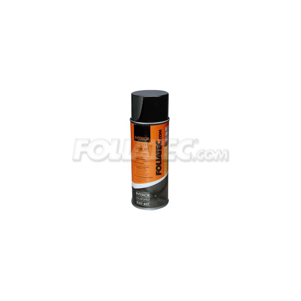 FOLIATEC  barva na interiér - černá matná 400 ml