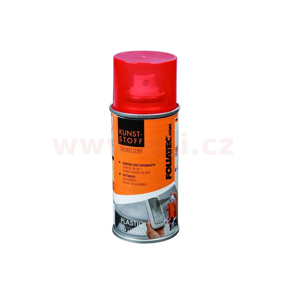 transparentní lak na tónování světlometů 150 ml FOLIATEC (červený)