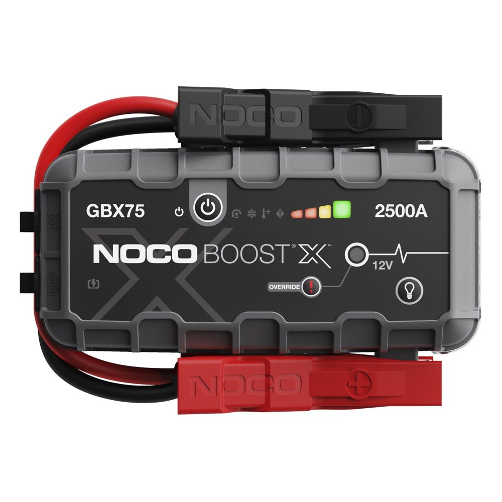 startovací box + power banka, startovací proud 2500A NOCO BOOST X GBX75 (USA)