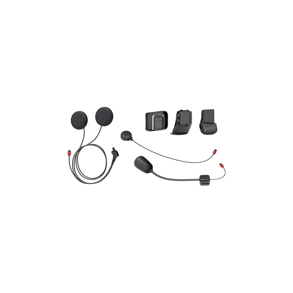 držák na přilbu s příslušenstvím pro headset 50C SOUND BY Harman Kardon (sluchátka + mikrofon), SENA