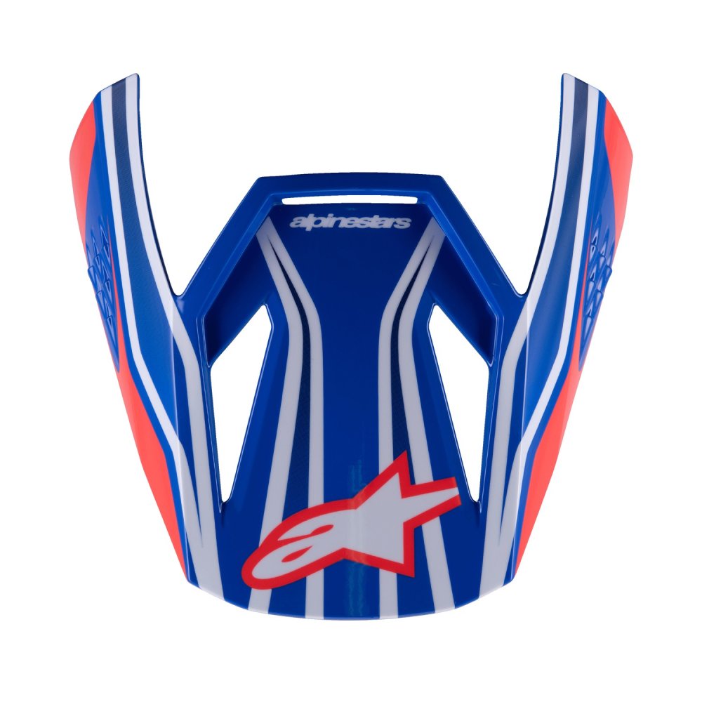 kšilt pro přilby S-M3 WURX, ALPINESTARS, dětská (černá/žlutá fluo/modrá/červená)
