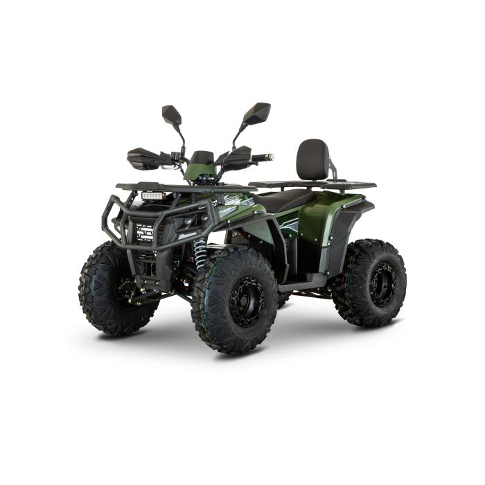 dětská elektrická čtyřkolka Rock Rider 1800W, Barva maskáč, Varianta osobní odběr - sestavený stroj